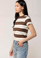 swatch_Chocolate Stripe daze denim zuma t-shirt