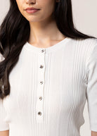 swatch_Chalk sanctuary air of ease knit henley shirt