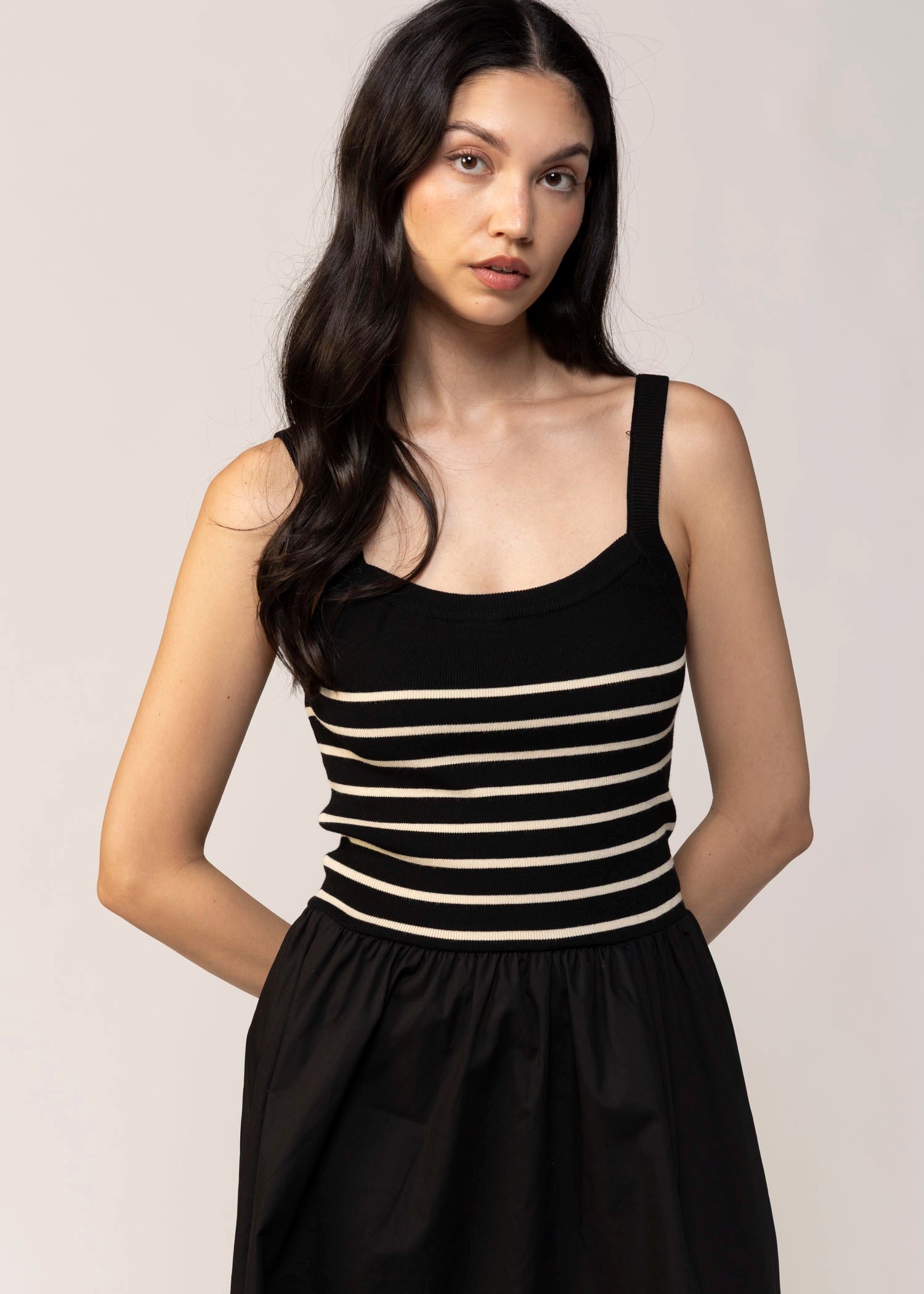 swatch_Black heartloom vega midi dress