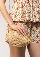 swatch_Natural urban expressions aquata shell raffia bag