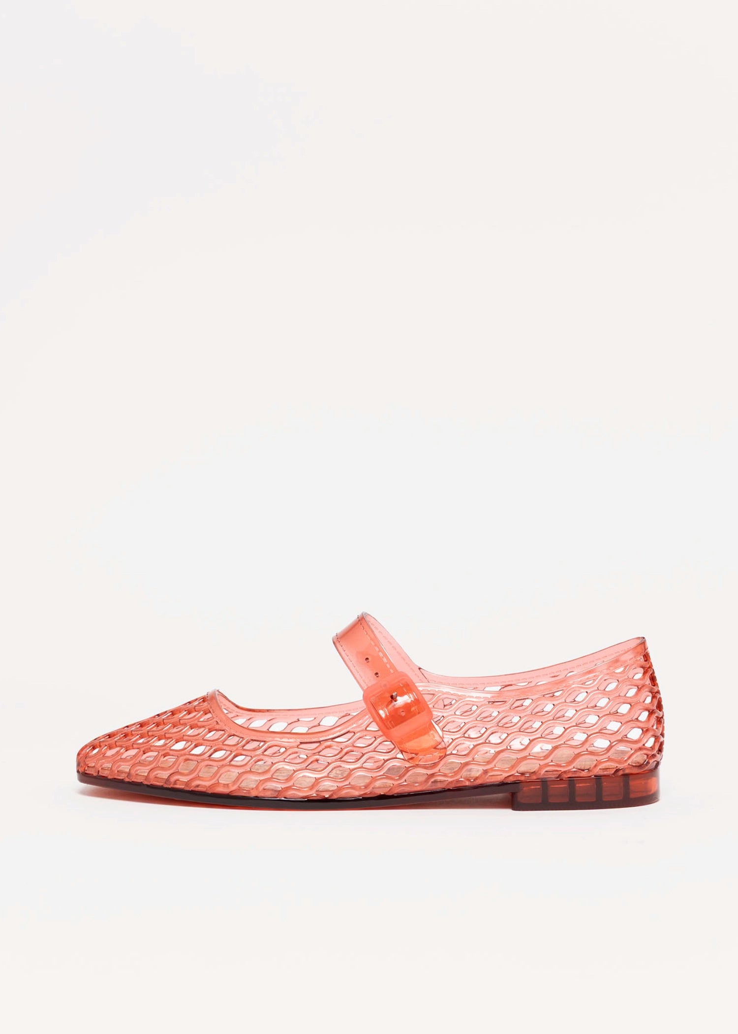 swatch_Red Lisa mary jane jelly flat