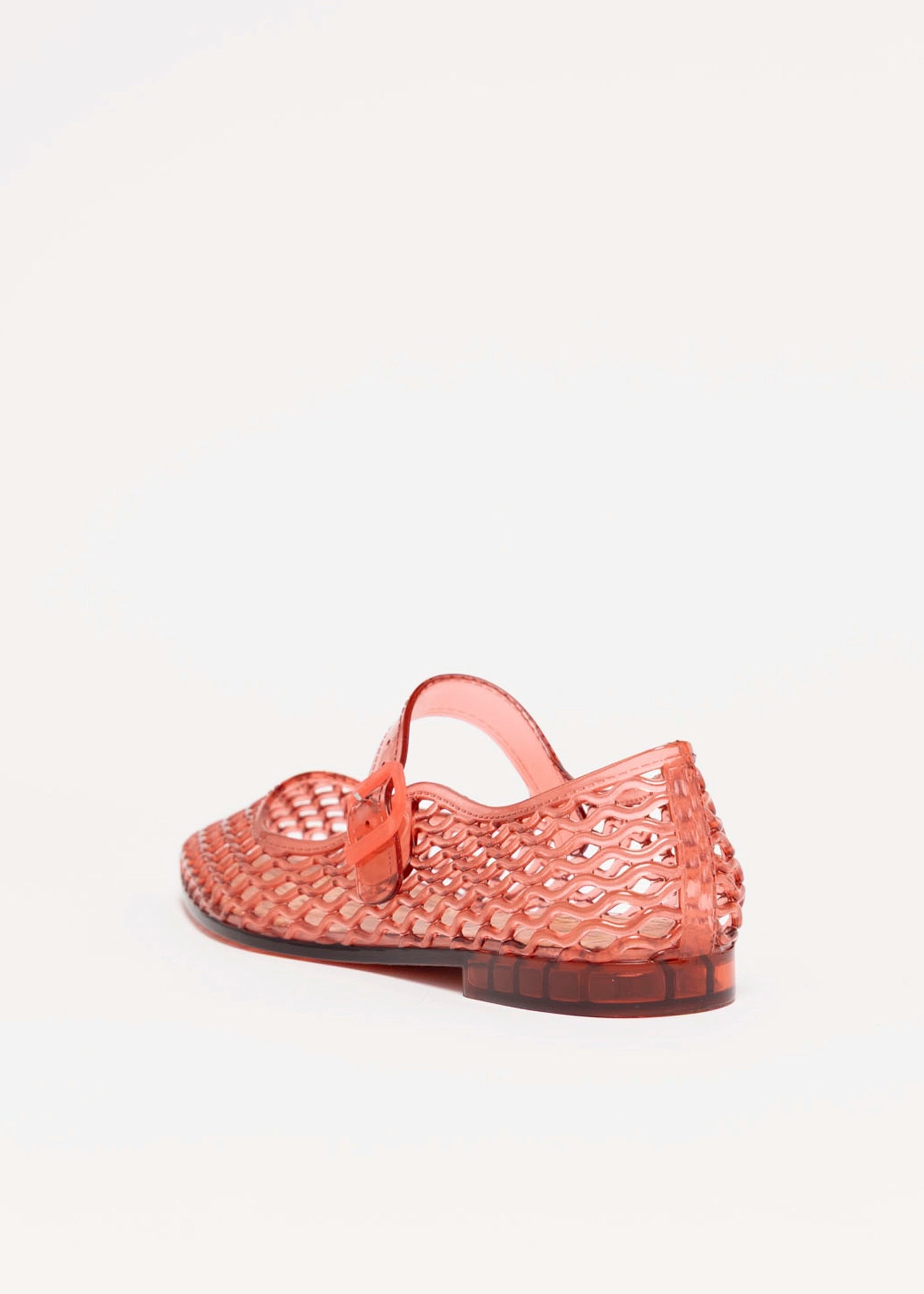 swatch_Red Lisa mary jane jelly flat