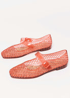 swatch_Red Lisa mary jane jelly flat