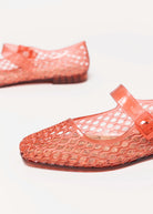 swatch_Red Lisa mary jane jelly flat