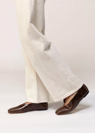 swatch_Chocolate Leather Tony bianco brash flat