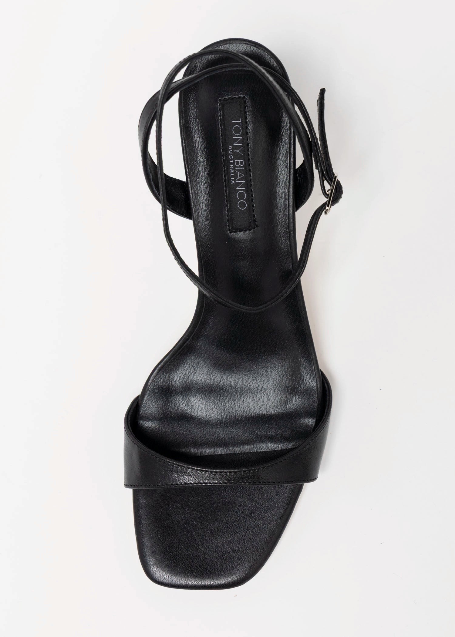 swatch_Black Leather tony bianco bless heeled sandal