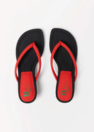 swatch_Red seychelles riptide thong heeled sandal