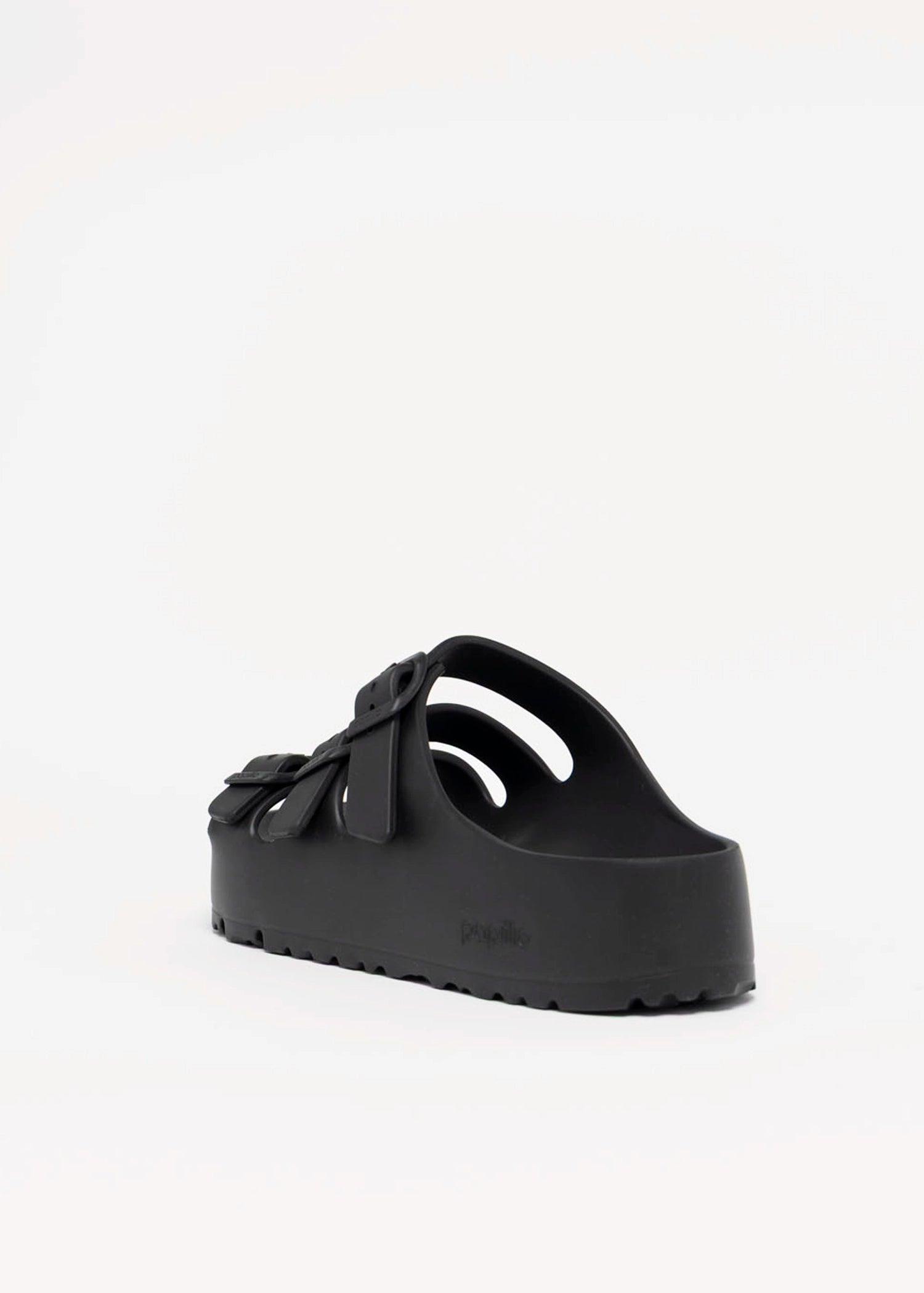 swatch_Black birkenstock florida eva platform sandal