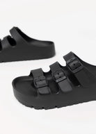 swatch_Black birkenstock florida eva platform sandal