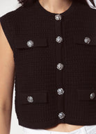 swatch_black riding the wave sweater vest apparel