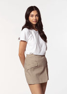 swatch_Cream Multi plaid wrap skirt
