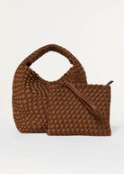 swatch_walnut shelly woven bag crossbody