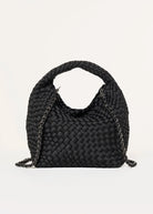 swatch_black shelly woven bag crossbody
