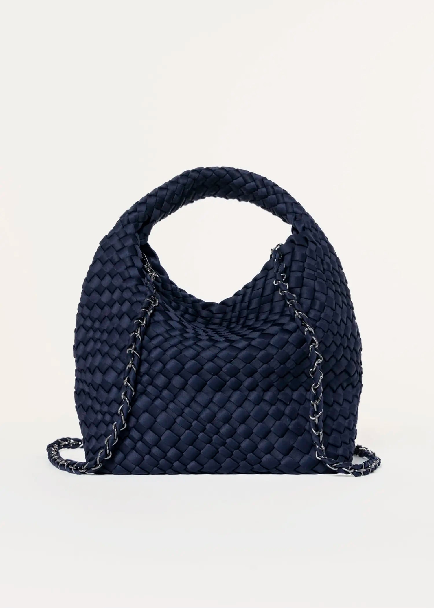 swatch_navy shelly woven bag crossbody