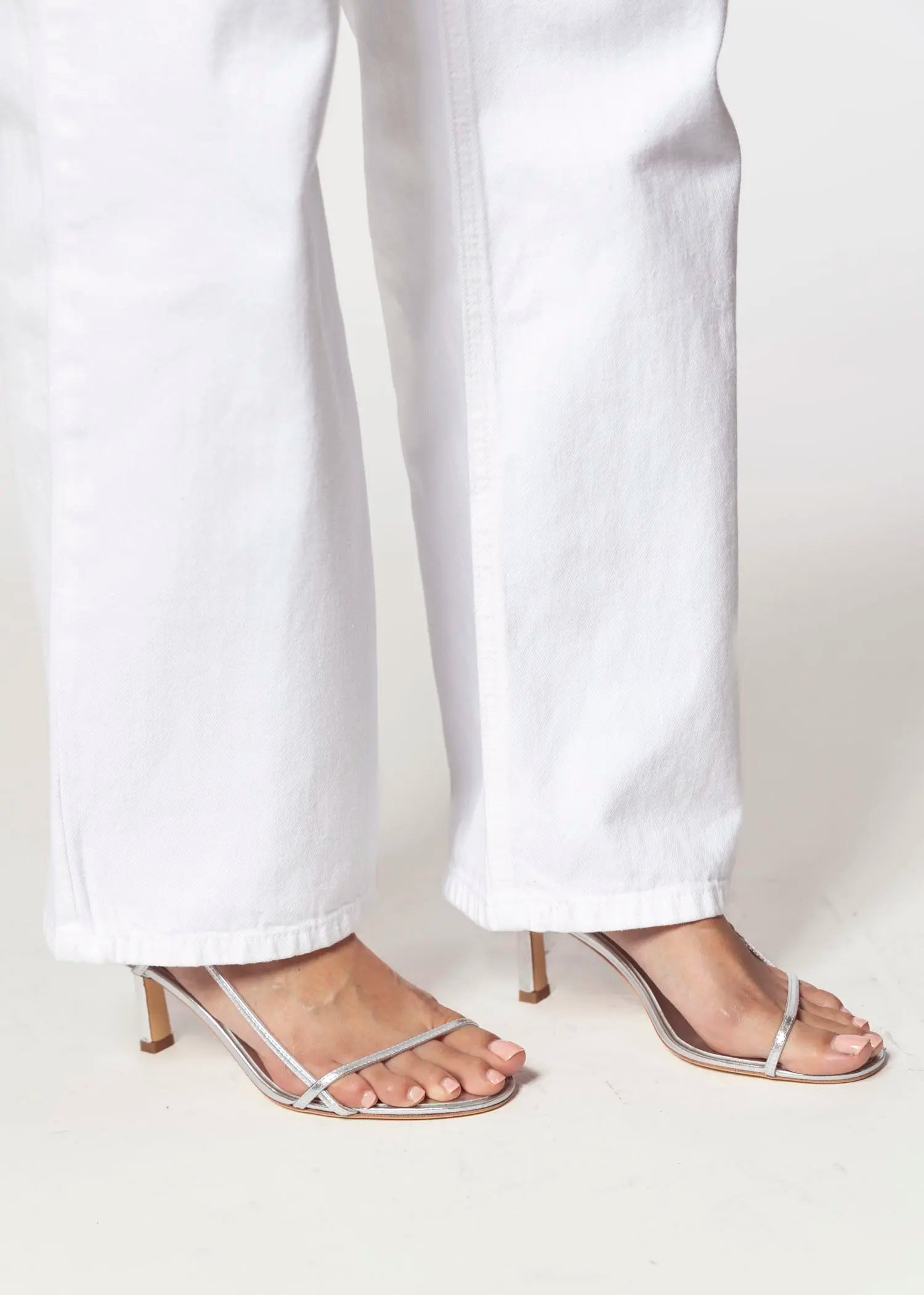 swatch_silver leather caprice heeled sandal heeled sandals