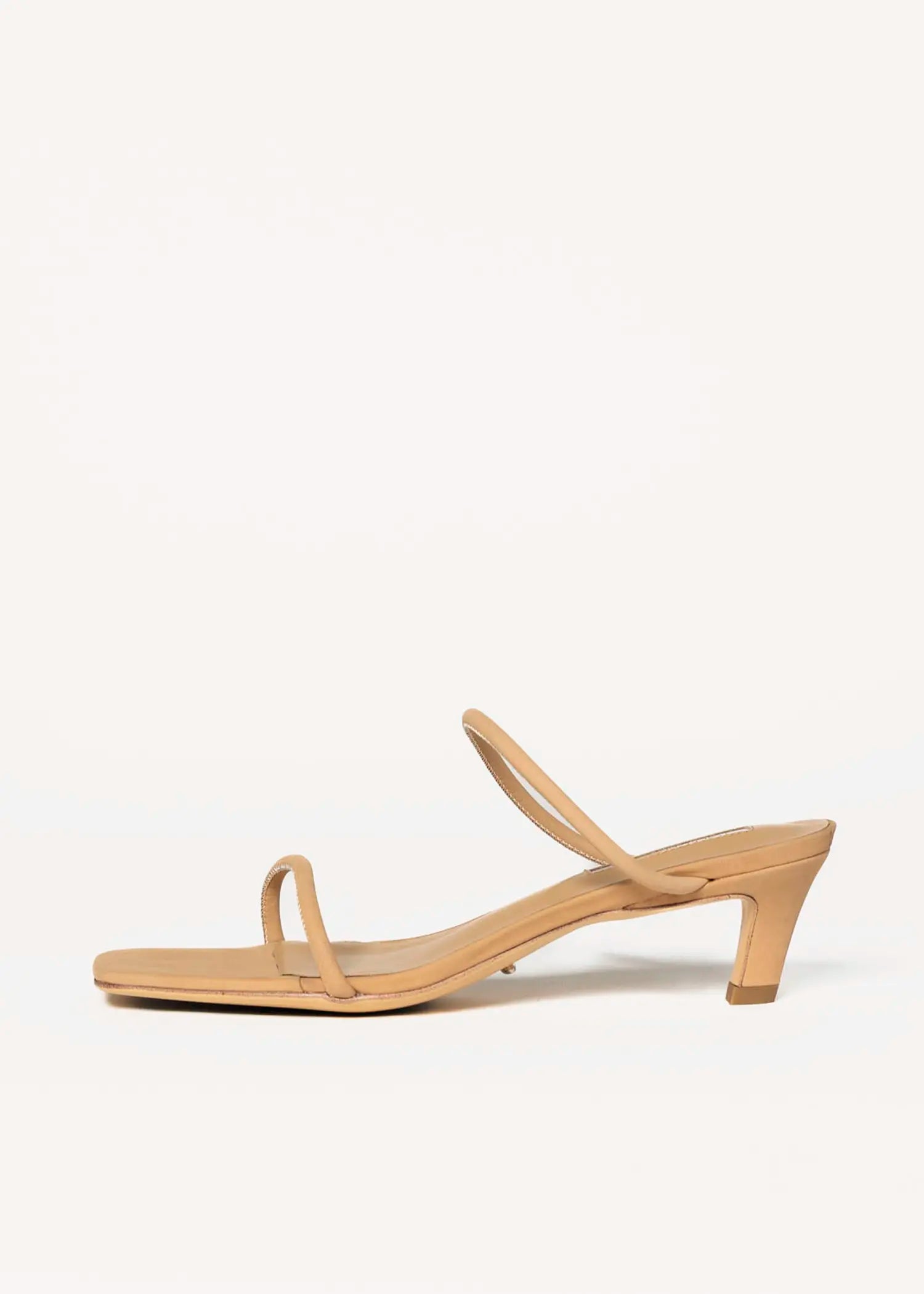 swatch_Nude Leather tash heeled sandal heeled sandals
