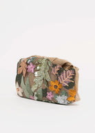 swatch_Green cosai floral sequin evening clutch bag