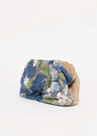 swatch_Blue cosai floral sequin evening clutch bag
