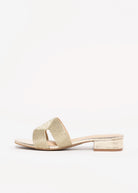 swatch_Gold airy block heel sandal