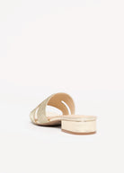 swatch_Gold airy block heel sandal