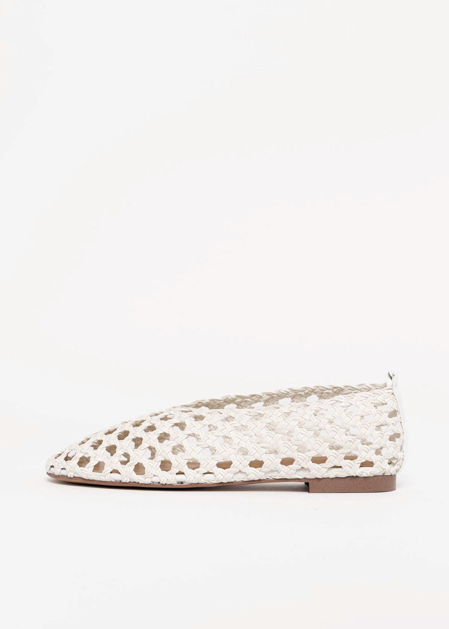 swatch_White Leather tony bianco Cheeky woven flat