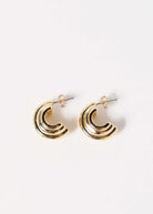 swatch_Gold shell earring