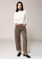 swatch_Ivory central park west nash denim collar sweater