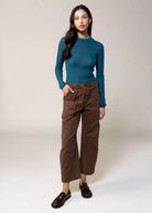 swatch_Deep Teal pistola juno sweater