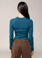 swatch_Deep Teal pistola juno sweater