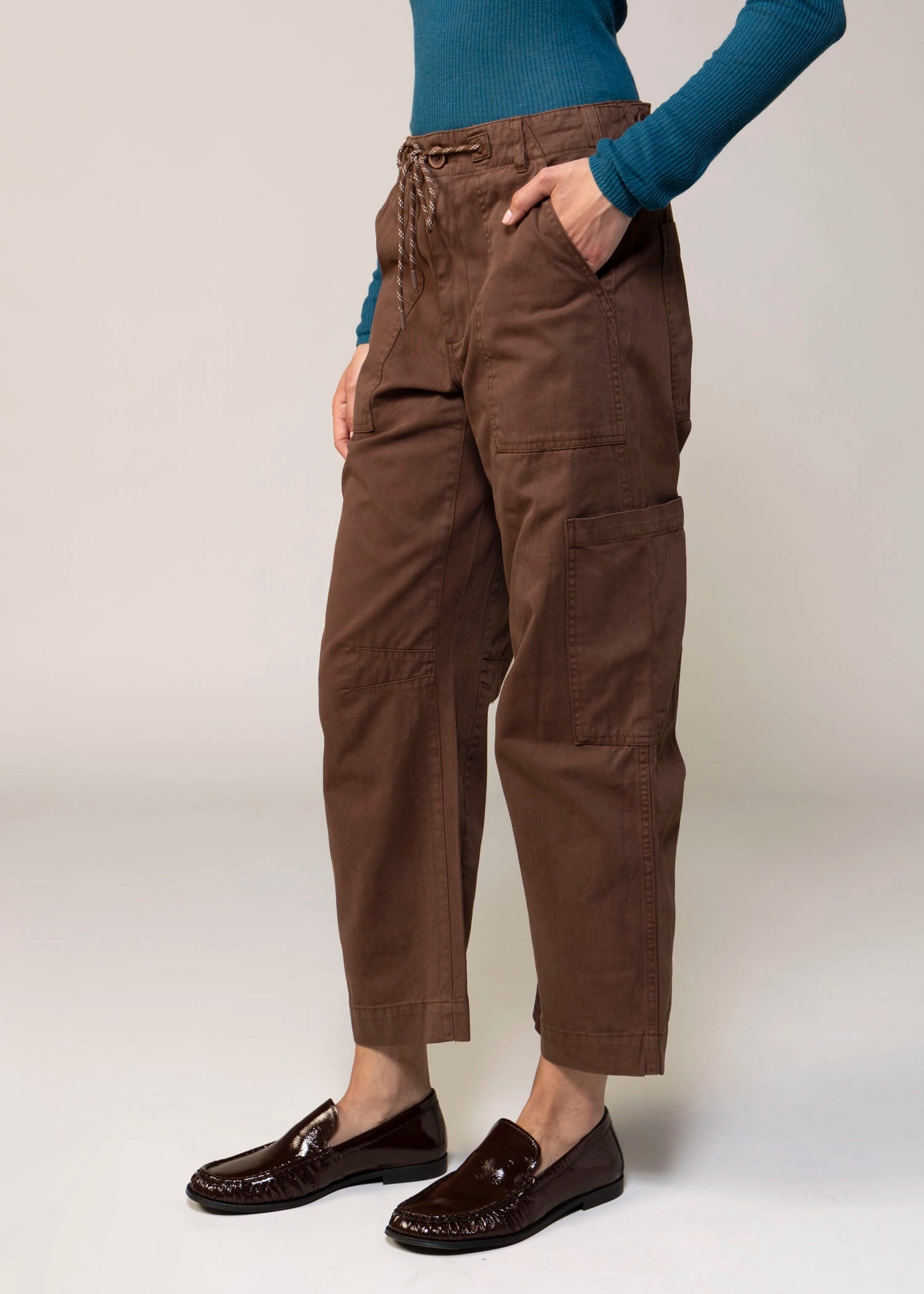 swatch_Lindt/Brown pistola sabrina utility pants