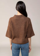 swatch_Roche/Brown pistola nadya polo sweater