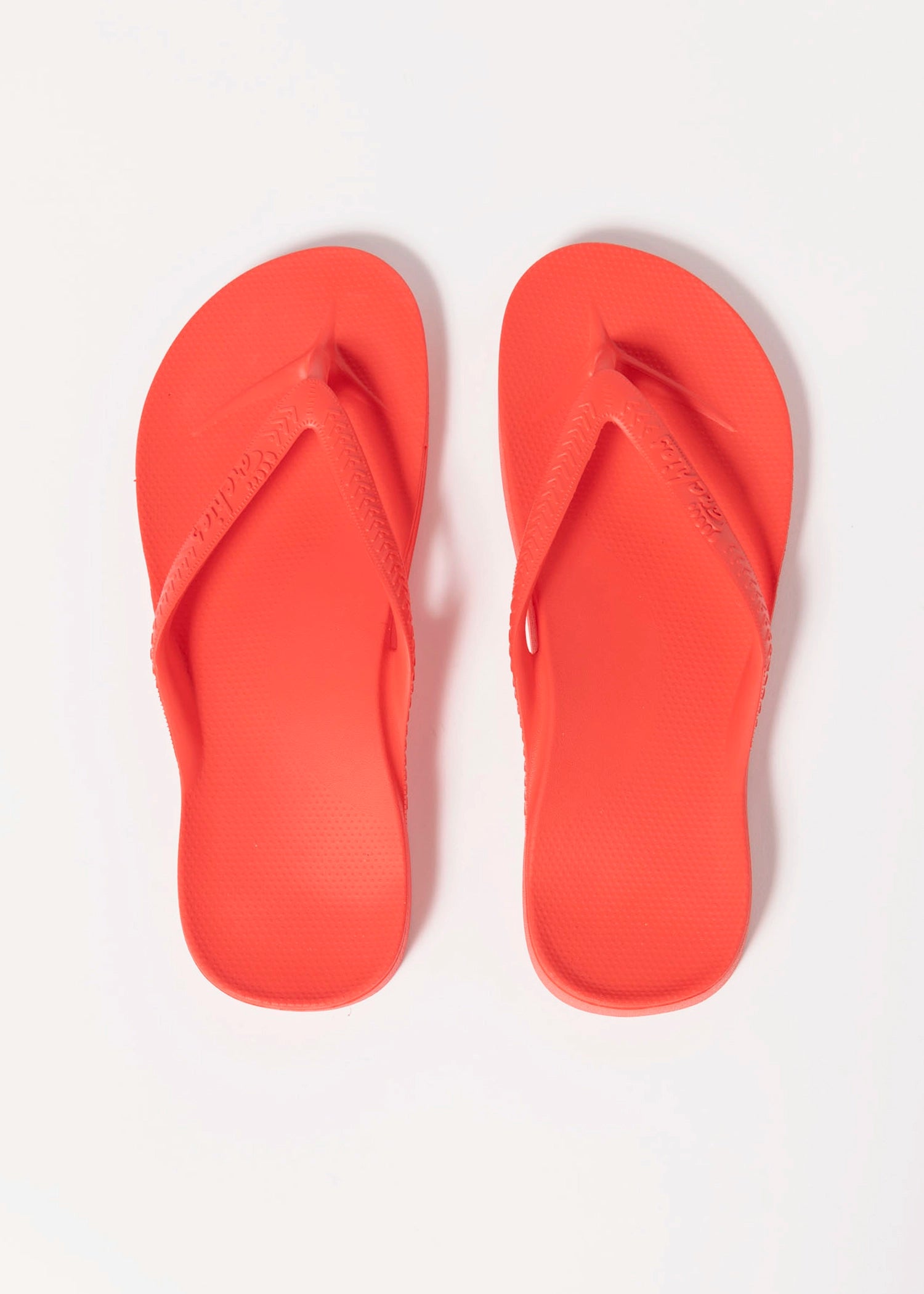 swatch_Coral archies arch support flip flop flat sandals