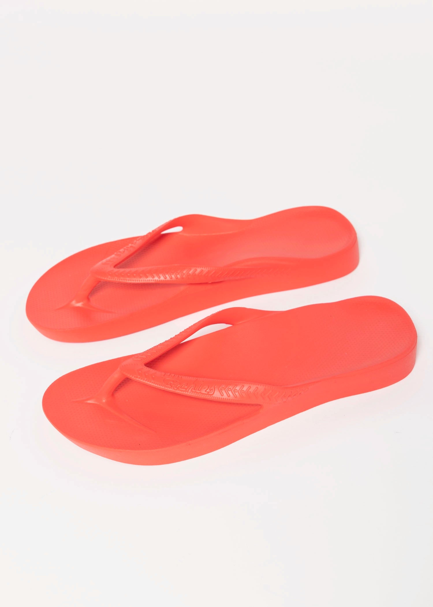 swatch_Coral archies arch support flip flop flat sandals