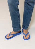 swatch_Royal Blue archies arch support flip flop flat sandals