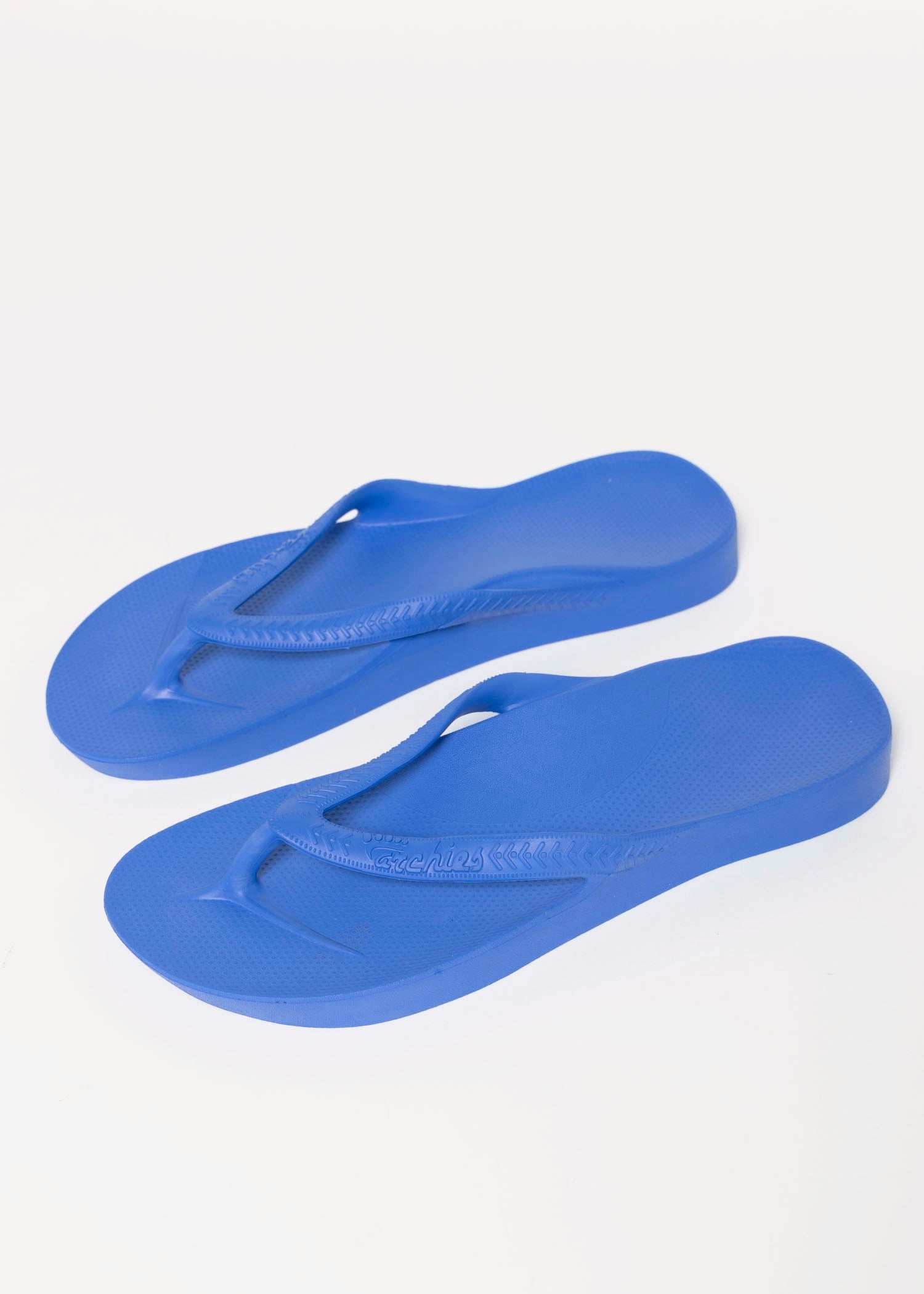 swatch_Royal Blue archies arch support flip flop flat sandals