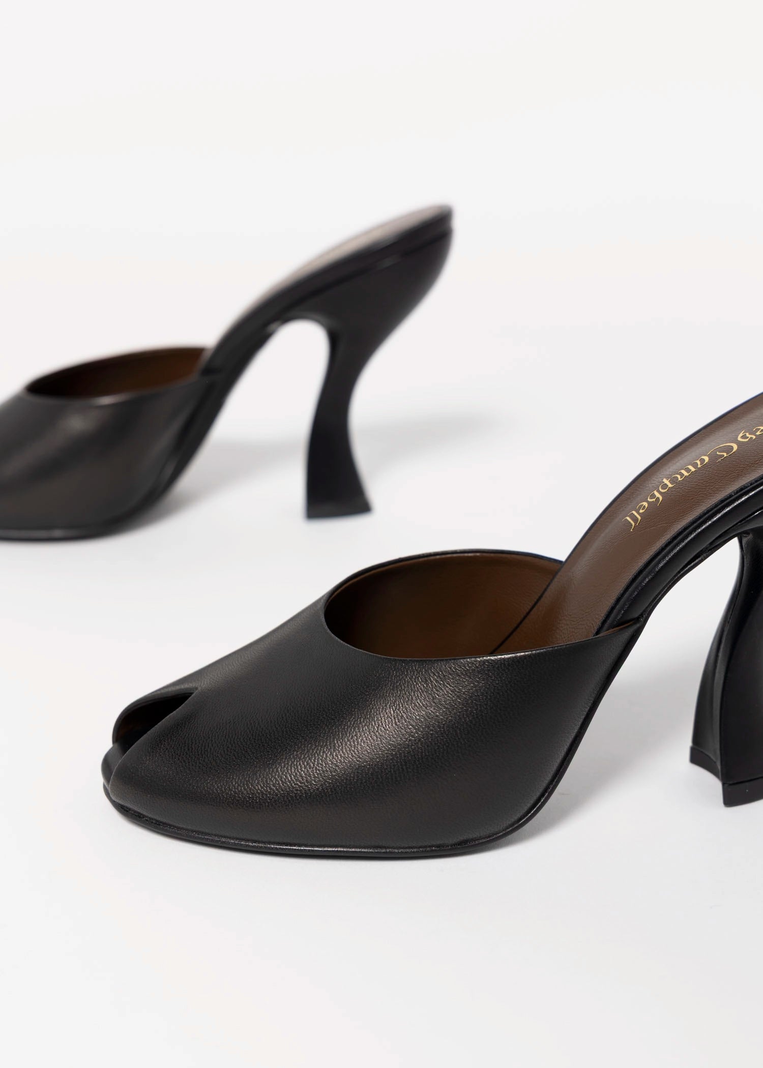 swatch_Black jeffrey campbell fresa peep toe heel