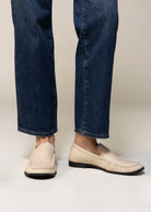 swatch_Ivory Leather vagabond brandi rushed loafer