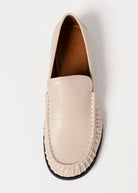 swatch_Ivory Leather vagabond brandi rushed loafer