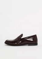 swatch_Chocolate Patent vagabond brandi rushed loafer