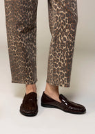 swatch_Chocolate Patent vagabond brandi rushed loafer