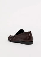 swatch_Chocolate Patent vagabond brandi rushed loafer
