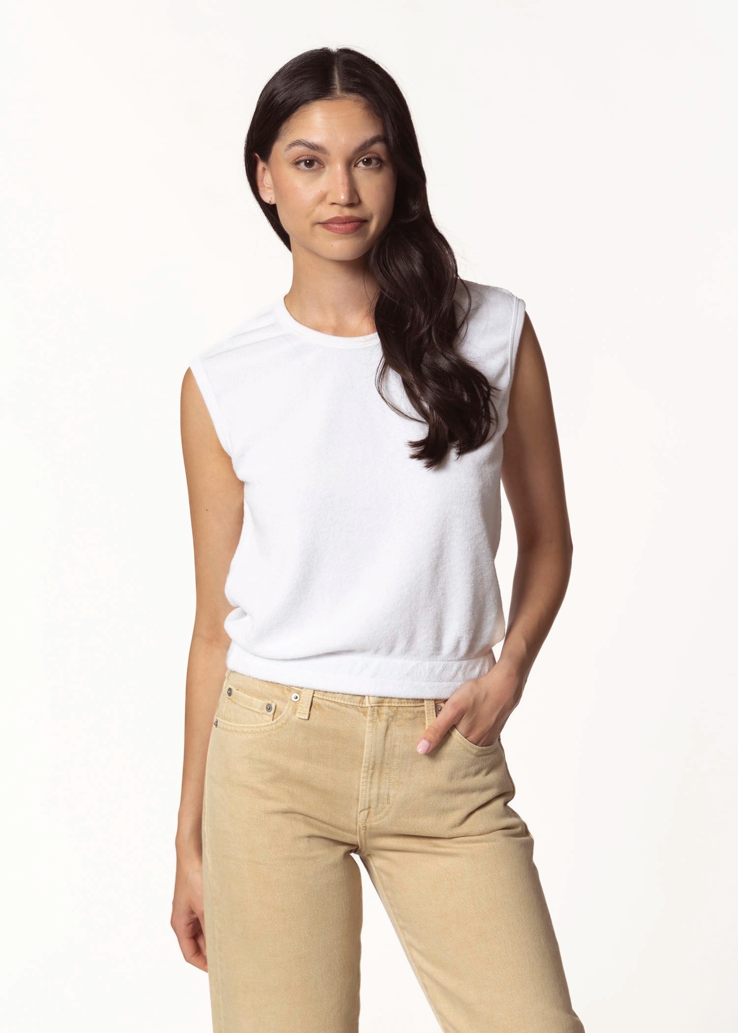 swatch_white ellie terry tank apparel