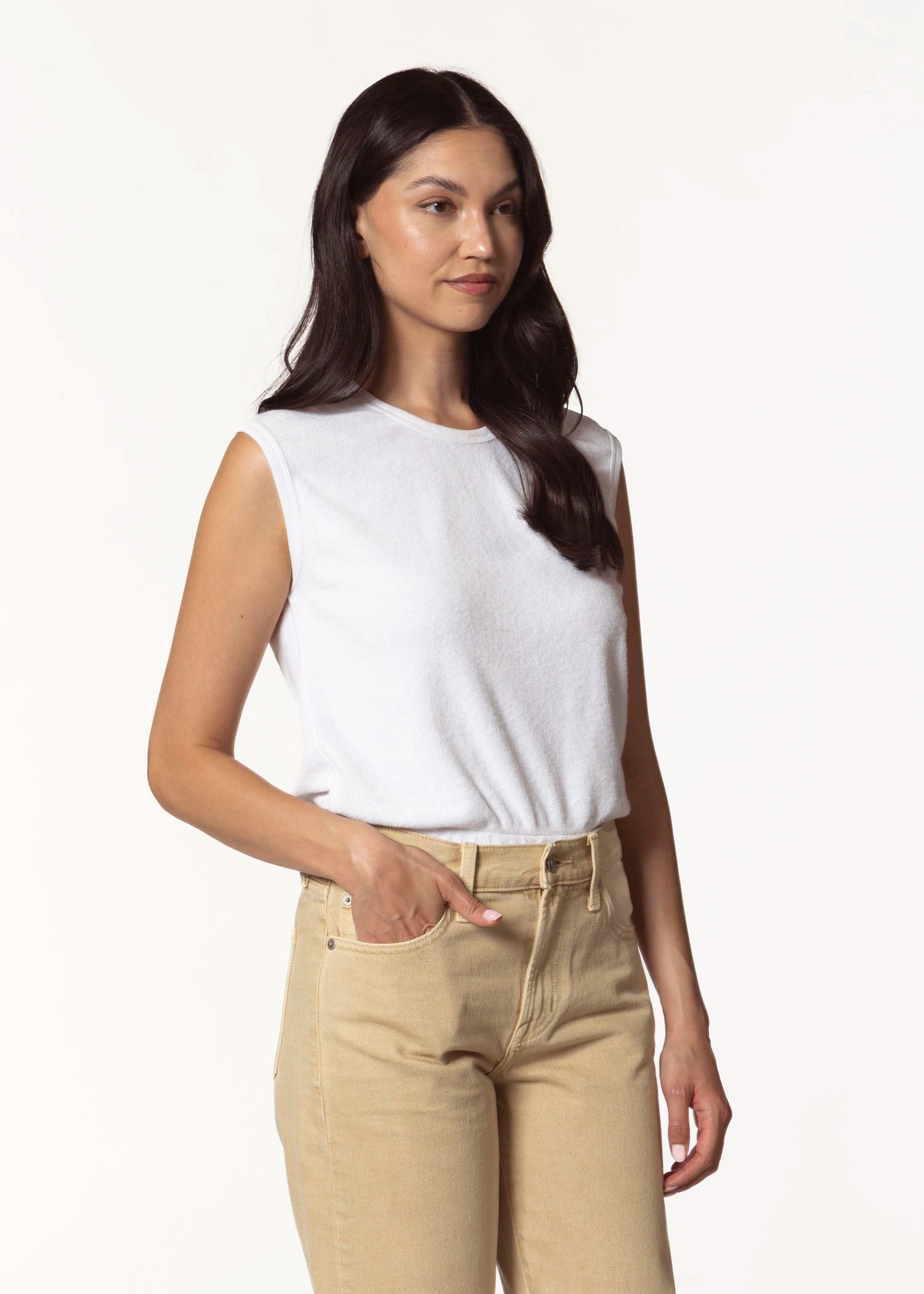 swatch_white ellie terry tank apparel