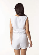 swatch_white carli boucle muscle tank apparel