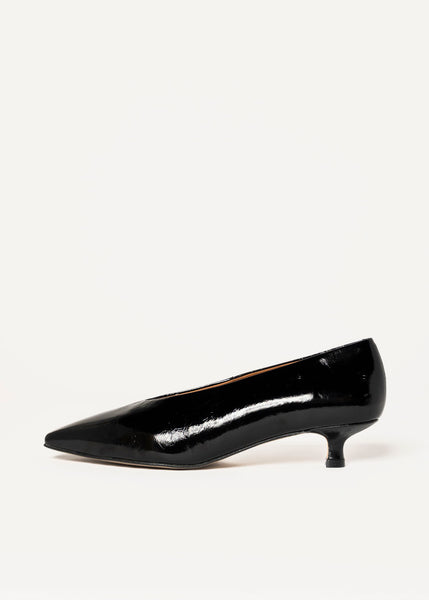 kitten heel dress pumps Margo Pump season--2024 Spring These stunning heels feature Color:nude Donna Karan Women's Velvet