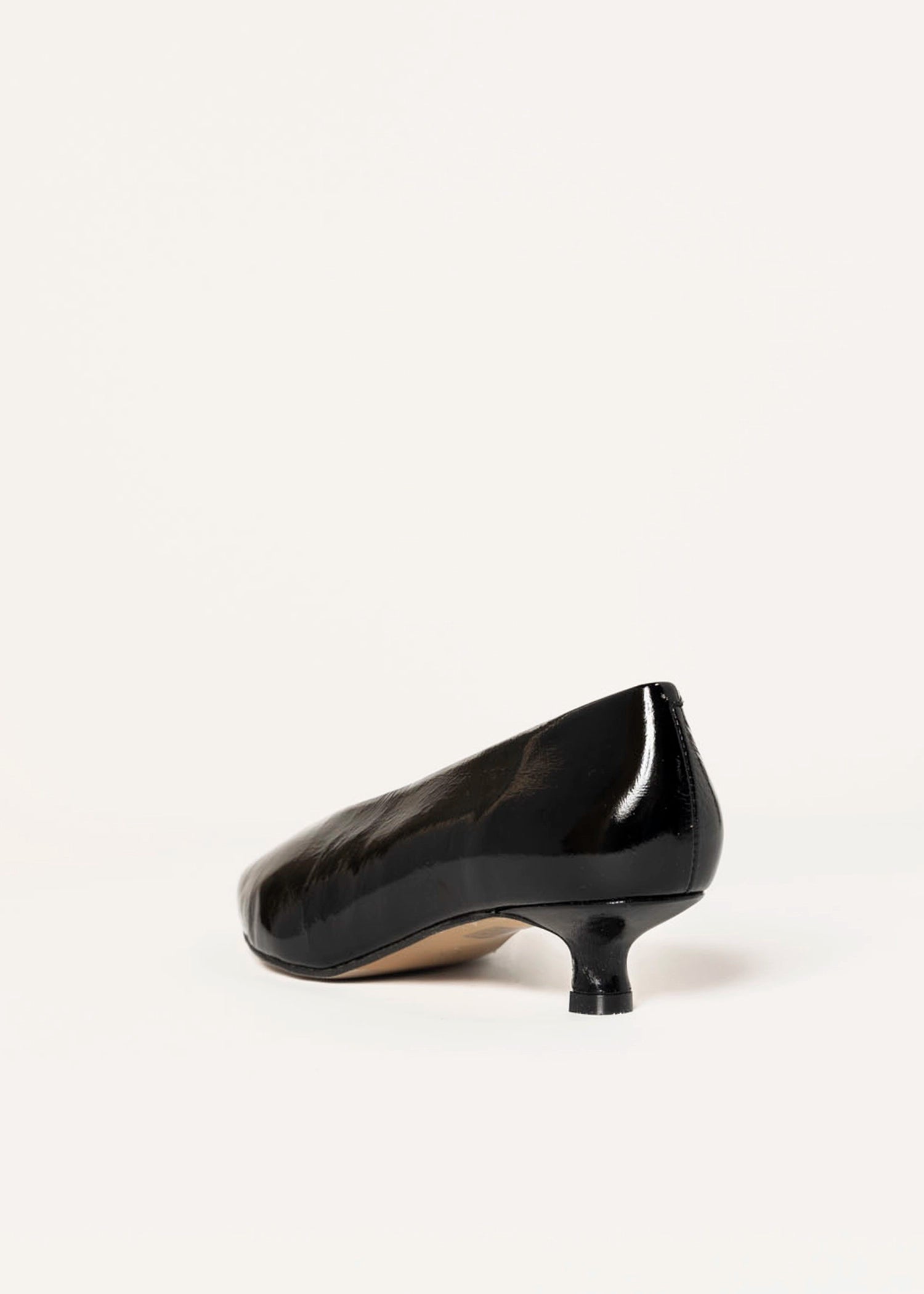 swatch_black patent margo kitten heel pump heels