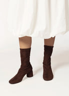 swatch_chocolate maddie stretch boot boots