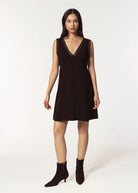 swatch_black suede cleo kitten heel bootie ankle boots