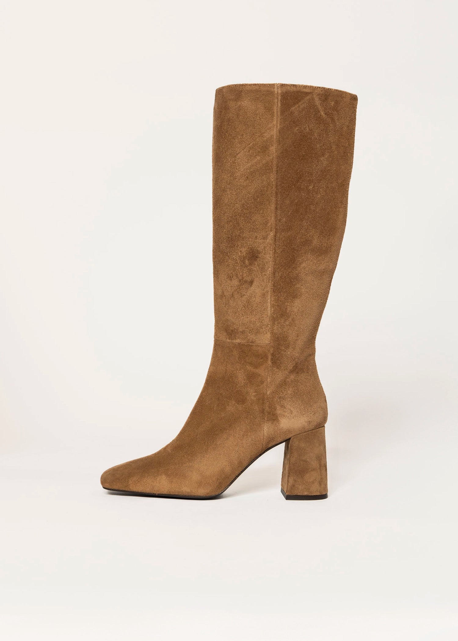 swatch_camel suede dorana knee-hight boot boots