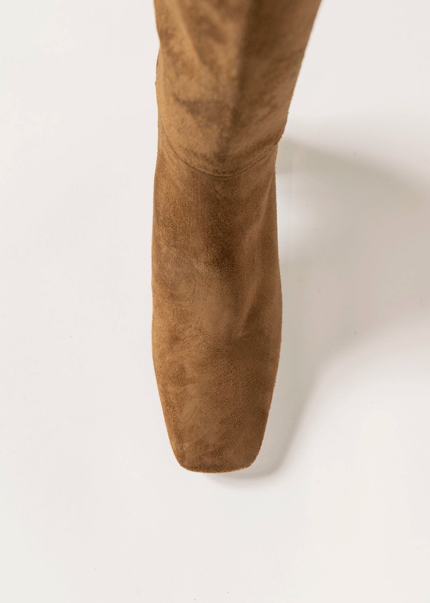swatch_camel suede dorana knee-hight boot boots